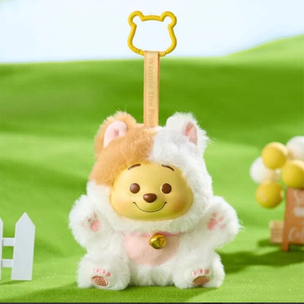 AUTHENTIC MINISO X Disney: WINNIE/Winnie The Pooh Confirmed Cat 🐱 Bag Charm